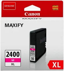 Canon PGI-2400XL High Yield Ink Cartridge Multipack - BK/C/M/Y - DRHD Pigment Ink - Professional Business Printing - Compatible with MAXIFY Series