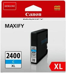 Canon PGI-2400XL High Yield Ink Cartridge Multipack - BK/C/M/Y - DRHD Pigment Ink - Professional Business Printing - Compatible with MAXIFY Series