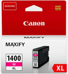 Canon PGI-1400XL High Yield Ink Cartridge Set - BK/C/M/Y - DRHD Pigment Ink - Professional Business Printing - Compatible with MAXIFY MB2040, MB2140, MB2340, MB2740