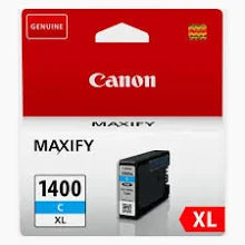 Canon PGI-1400XL High Yield Ink Cartridge Set - BK/C/M/Y - DRHD Pigment Ink - Professional Business Printing - Compatible with MAXIFY MB2040, MB2140, MB2340, MB2740