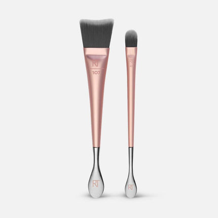 REAL TECHNIQUES Skincare Brush Duo Set for Serums