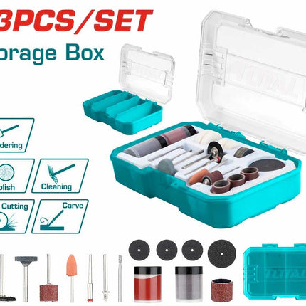 Total TAKMG7072  |73pcs Rotary Tool Accessory Kit