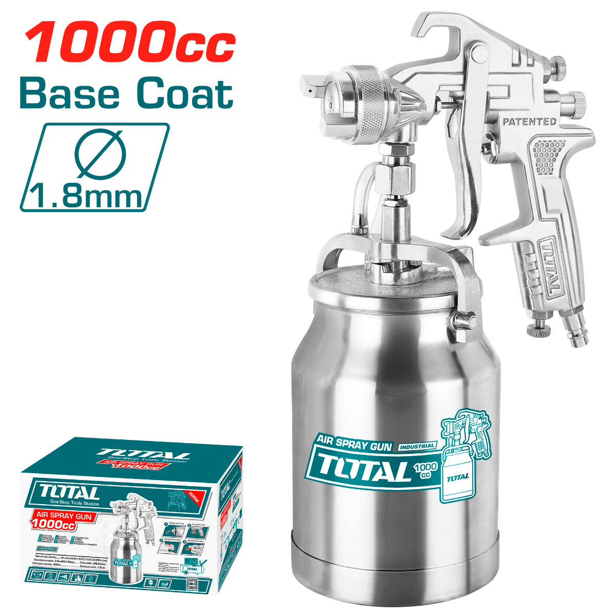 فرد رش دهان هوائي TOTAL TAT11002 فرد رش دهان هوائي TOTAL TAT11002
