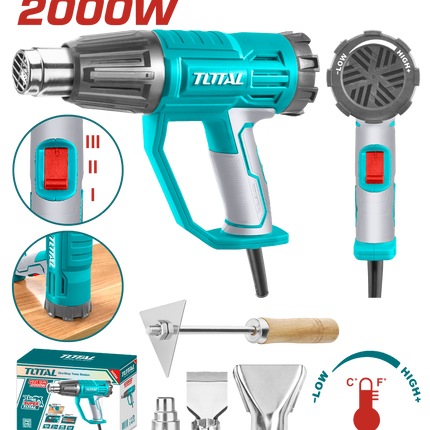 Total TB20045 Industrial Heat Gun – 2000W