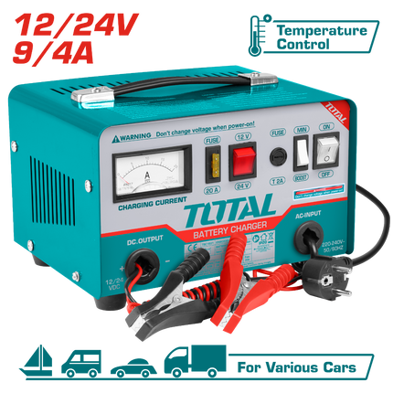 Total TBC1601 Battery Charger – 12/24V