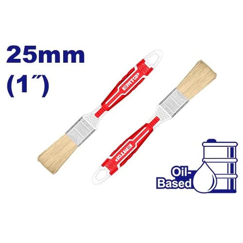 EMTOP EPBH01601 Heavy-Duty Paint Brush – 1 Inch