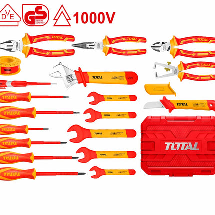 Total THKITH1901   19PCS Insulated Hand Tools Set 1000V