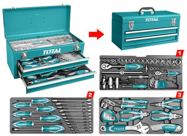 Total THPTCS70971 - 97-Piece Tools Chest Set 