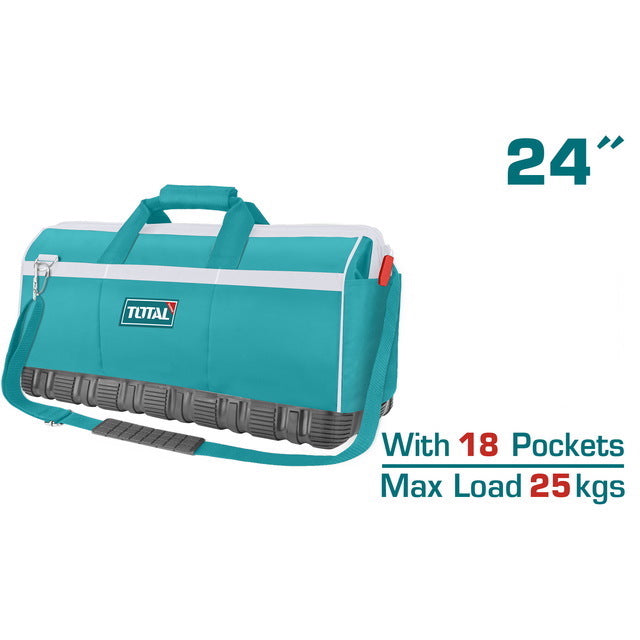 Total THT16241 Tool Bag 24-Inch Heavy-Duty Tool Carry Bag