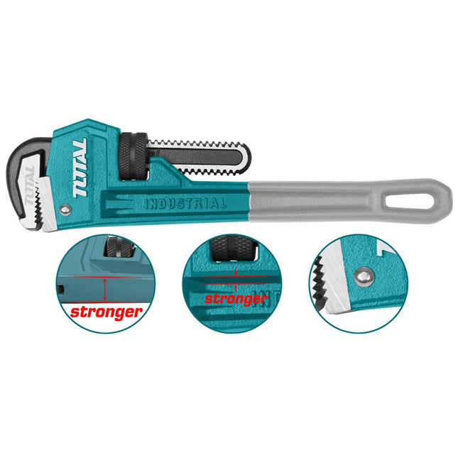 Total straight pipe wrench 