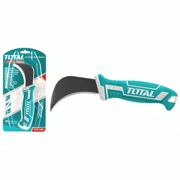 سكين زراعي معكوف وكوبل Total THT51886 سكين زراعي معكوف وكوبل Total THT51886