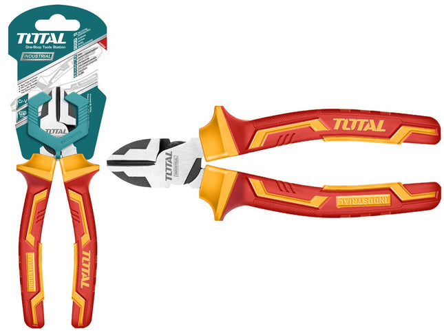 Total THTIP2261 Insulated High Leverage Diagonal Cutting Pliers 6