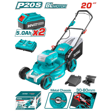 Total TLMLI20202  Cordless Lawn Mower – 40V