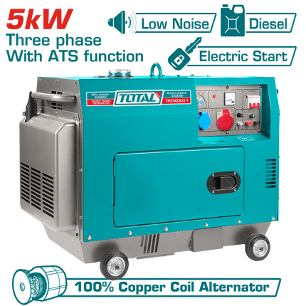 Total TP250003-1 Diesel Generator – 5 kW