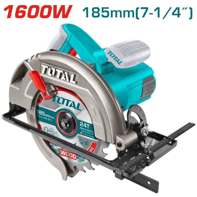 Total TS1161856  Circular Saw 1600W