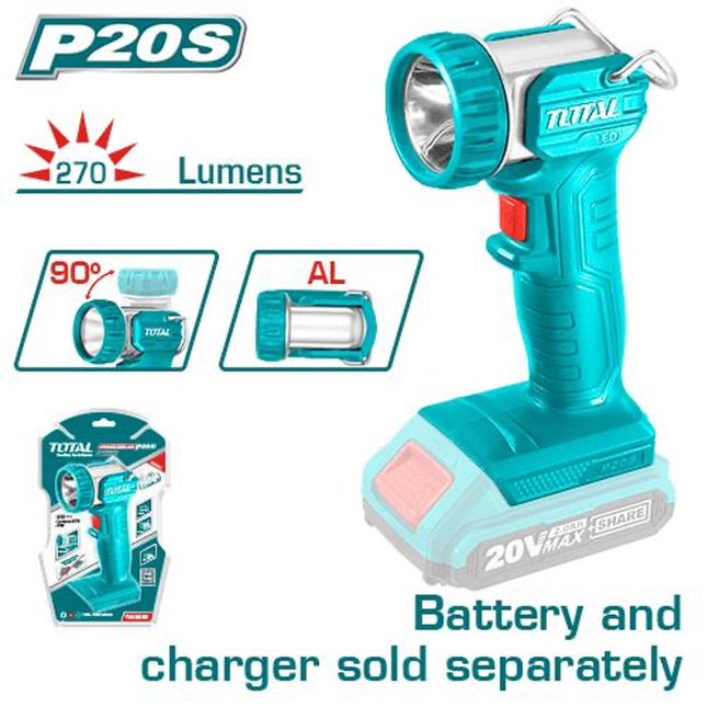 Total TWLI2038 Cordless Work Light