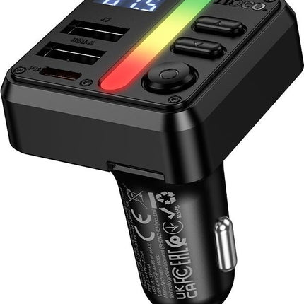 Hoco E89 Libre 45W Car Bluetooth FM Transmitter Dual USB
