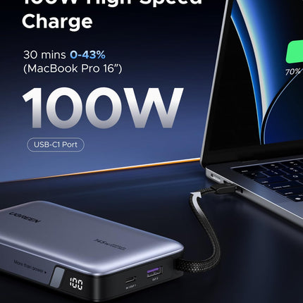 Ugreen PB551 145W Power Bank - High-Speed Charging