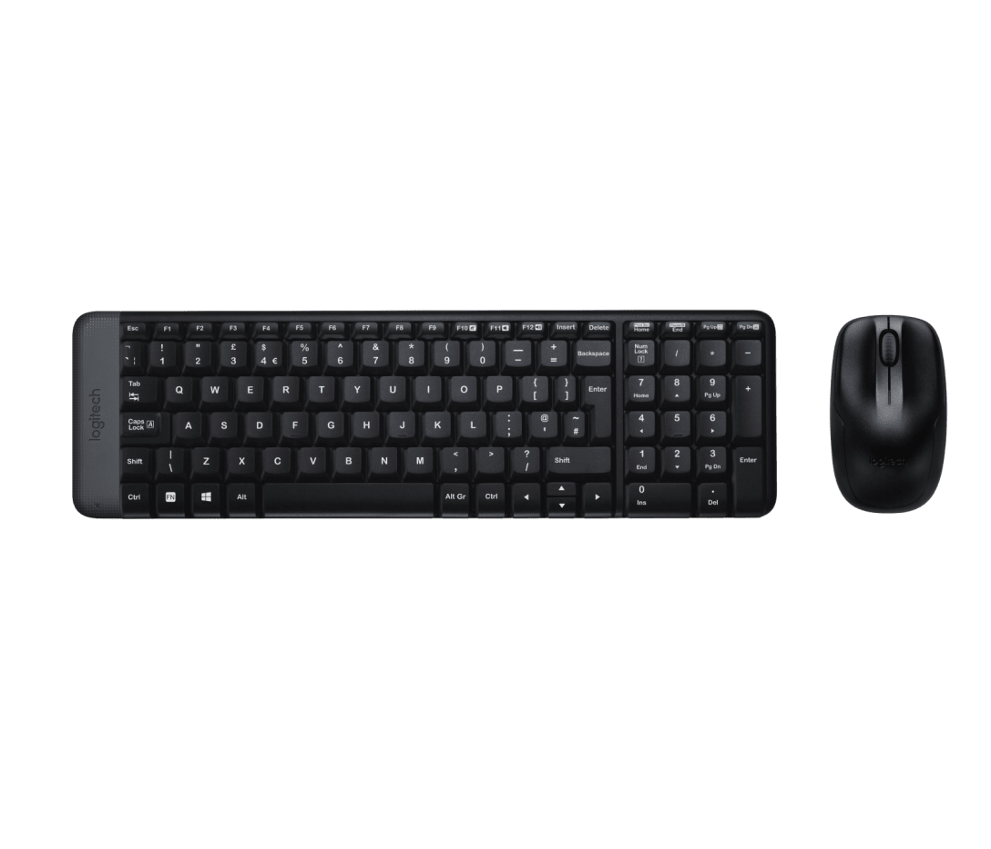 Logitech MK220 Compact Wireless Keyboard and Mouse Combo Black Logitech MK220 Compact Wireless Keyboard and Mouse Combo Black
