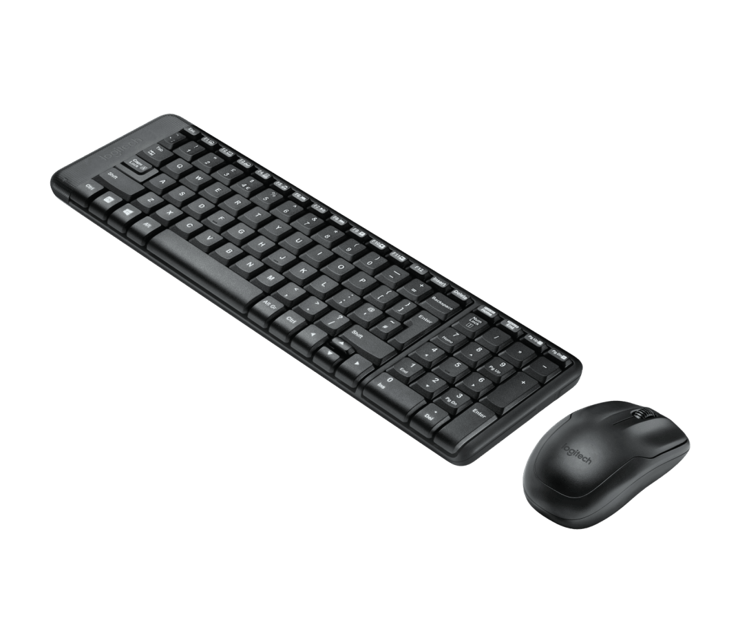 Logitech MK220 Compact Wireless Keyboard and Mouse Combo Black Logitech MK220 Compact Wireless Keyboard and Mouse Combo Black