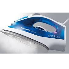 Panasonic Steam Iron 1800W, Titanium Coated Soleplate with Powerful Steam & Self-Cleaning System - Blue (NI-M300TATH) Panasonic Steam Iron 1800W, Titanium Coated Soleplate with Powerful Steam & Self-Cleaning System - Blue (NI-M300TATH)