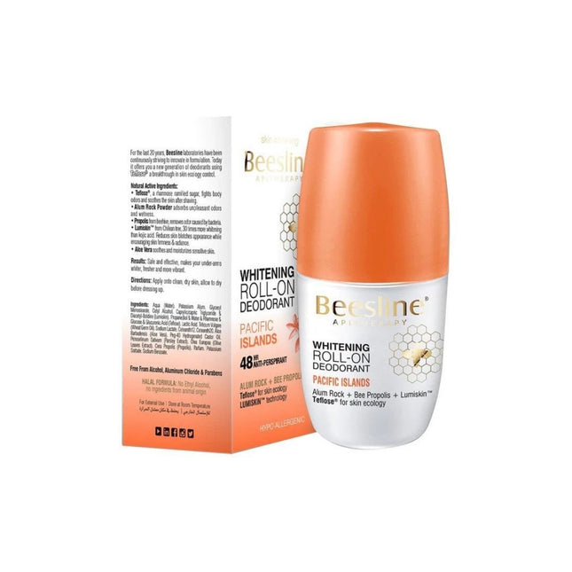 Beesline Pacific Islands Natural Roll-On Deodorant