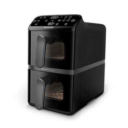 Philips Airfryer 4000 Series Stacked Dual Basket 10L