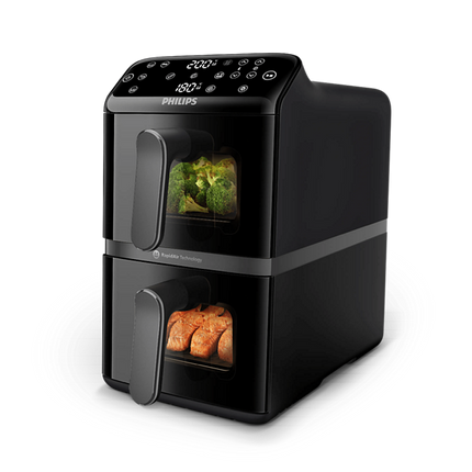 Philips Airfryer 4000 Series Stacked Dual Basket 10L