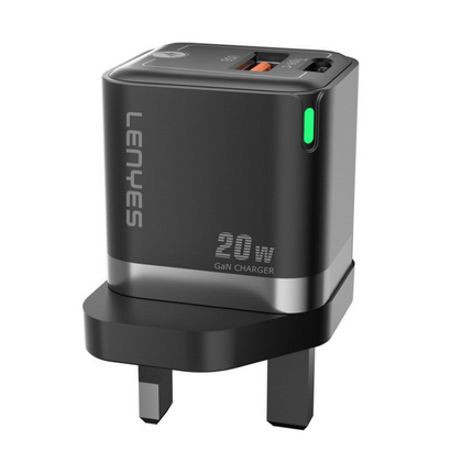 Lenyes LCH55 GaN 20W Fast Charger - black