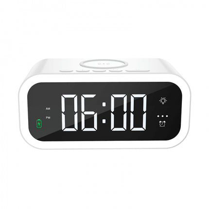 Wi-W015 2 in 1 wireless charger& alarm