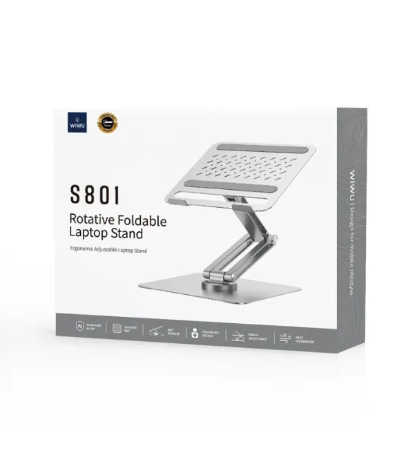 حامل كمبيوتر محمول قابل للطي WiWU S801 | S801 حامل كمبيوتر محمول قابل للطي WiWU S801 | S801