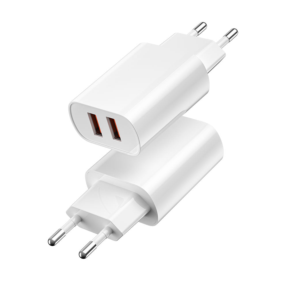 شاحن حائط WiWU Quick 2.1A ثنائي USB شاحن حائط WiWU Quick 2.1A ثنائي USB
