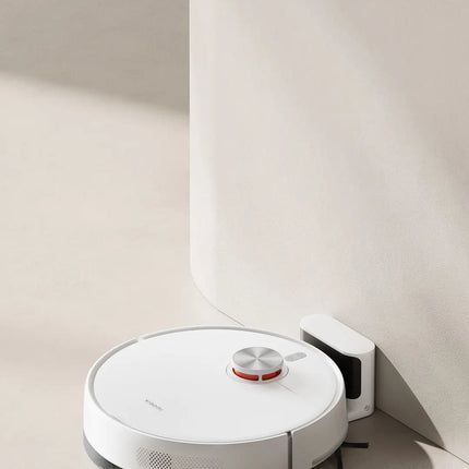 مكنسة شاومي روبوت S40 (Xiaomi Robot Vacuum) - قوة شفط 10,000 باسكال - 3 في 1 كنس ومسح وشفط - بطارية 5200 مللي أمبير - أبيض