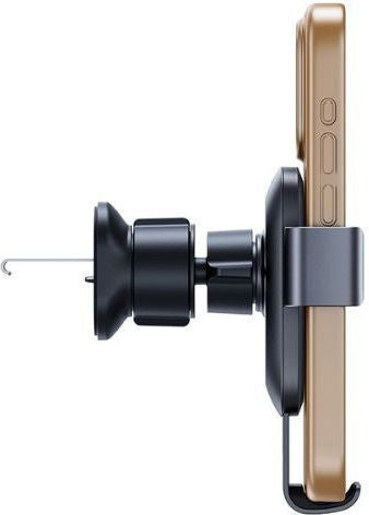 Baseus Metal Age Go Gravity Car Mount - Universal Air Vent Phone Holder - One-Hand Operation - Mechanical Gravity Linkage - Stable Support - 360 Degree Rotation Baseus Metal Age Go Gravity Car Mount - Universal Air Vent Phone Holder - One-Hand Operation - Mechanical Gravity Linkage - Stable Support - 360 Degree Rotation