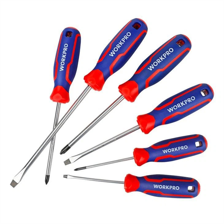 WORKPRO 6PC SCREWDRIVER SET | WP200504 WORKPRO 6PC SCREWDRIVER SET | WP200504